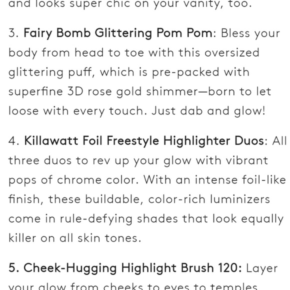 Fenty Beach Please Full Collection Body Lava - Picture 6 of 8